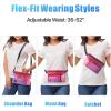 image:imageFcolor Waterproof Fanny Pack  Cruise Essentials 2026  Waterproof Pouch with Adjustable Waist Strap Triple Zipper RollTop Dry Bag for Phone Keep Passport Valuables Dry for Beach Kayaking Boating1 Pack Pink