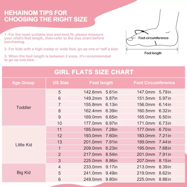 Hehainom Girls Dress Shoes Toddler Little Kids Gracy Ballet Mary Jane Ballerina Flats with Elastic Ankle StrapPink Pu