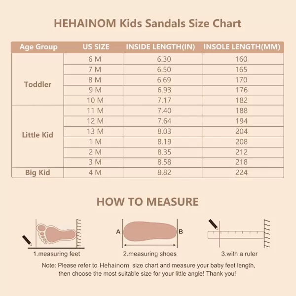 Hehainom Girls Dress Shoes Toddler Closed Toe Flower Girl Heels for Party Wedding Princess ShoesD Nude Nubuck