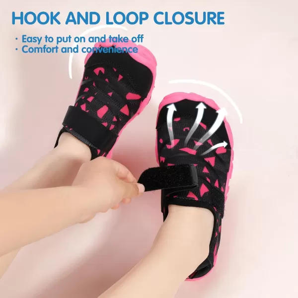 Hehainom Kids Water Shoes Girls Boys Quick Dry Barefoot Lightweight Sport Aqua Beach Pool Swim ShoesBlackpink