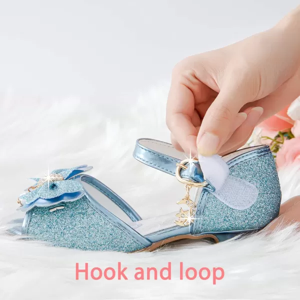 Osinnme Toddler Little Big Kid Girls Wedding SandalsBlue