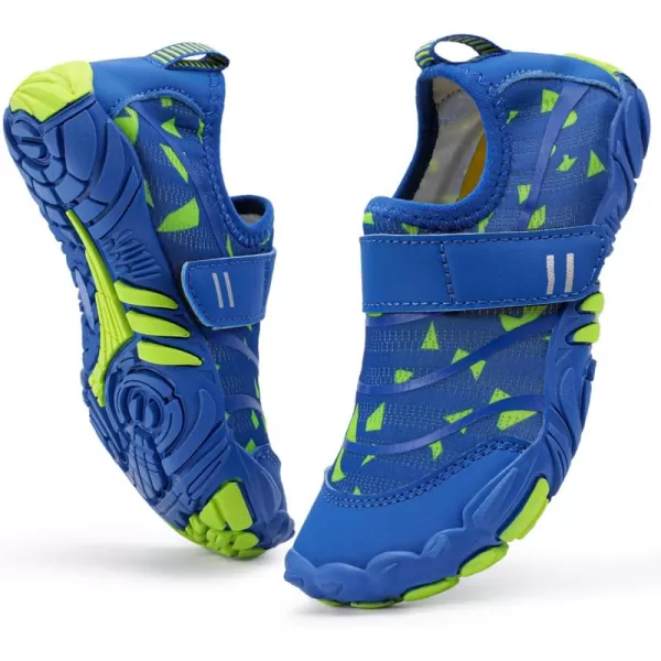 Hehainom Kids Water Shoes Girls Boys Quick Dry Barefoot Lightweight Sport Aqua Beach Pool Swim ShoesBluegreen