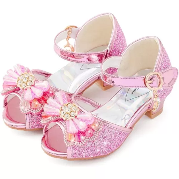Osinnme Toddler Little Big Kid Girls Wedding SandalsPink