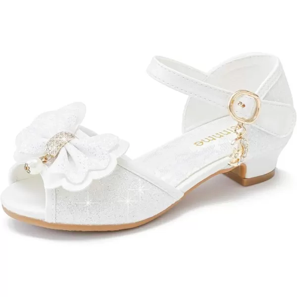 Osinnme Toddler Little Big Kid Girls Wedding SandalsWhite