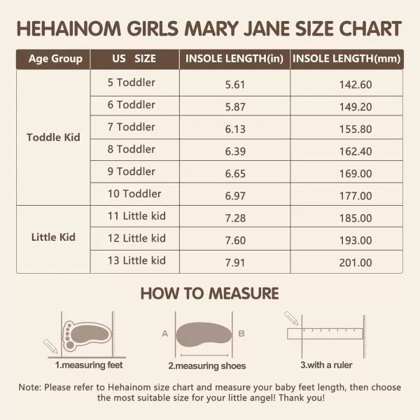 Hehainom Girls Mary Jane Shoes TStrap Dress Ballet Flats Toddler Girls Wedding Party Uniform School ShoesM Black Pu