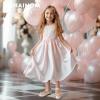 imageHehainom Toddler Girls Dress Shoes Flower Girl Ballet Flats Wedding Church Party Bow Little Kids Ballerina Toddler ShoesGoldpu
