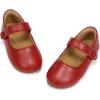 imageHehainom Toddler Girl Dress Shoes Mary Jane Ballerina Ballet Flats for Girls Flower Girl Little Kids Wedding Party School ShoesRedpu