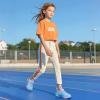 imageHehainom Girls Kids Sneaker Boys Girls Running Tennis Shoes Sparkle Lightweight Breathable Sport Athletic Girls ShoesBluepink