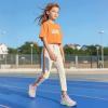 imageHehainom Girls Kids Sneaker Boys Girls Running Tennis Shoes Sparkle Lightweight Breathable Sport Athletic Girls ShoesPink