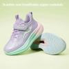 imageHehainom Girls Kids Sneaker Boys Girls Running Tennis Shoes Sparkle Lightweight Breathable Sport Athletic Girls ShoesPurple