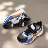 imageHehainom Kids Shoes Boys Girls Sneskers Carbon Plated Athletic Running Shoes Toddler Little Big Kid Tennis ShoesBlack Blue