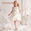 imageHehainom Toddler Girls Dress Shoes Little Kids Flower Girl Sparkle Bow Ballet Flats School Wedding Party ShoesGold Sequine