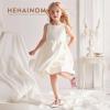 imageHehainom Toddler Girls Dress Shoes Little Kids Flower Girl Sparkle Bow Ballet Flats School Wedding Party ShoesRainbow Sequin