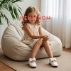 imageHehainom Toddler Girls Dress Shoes Little Kids Flower Girl Sparkle Bow Ballet Flats School Wedding Party ShoesWhite Pu