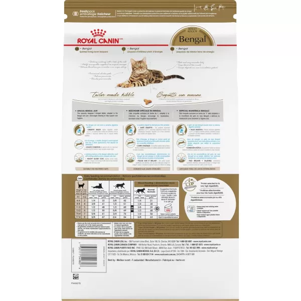 Royal Canin Bengal Breed Adult Dry Cat Food 7 lb bag