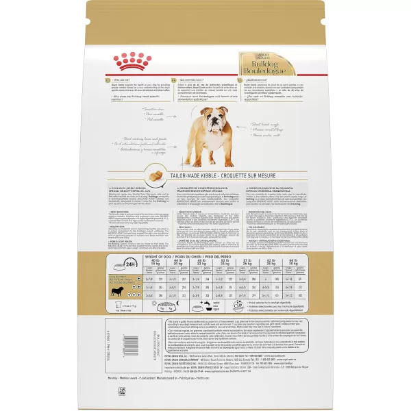 Royal Canin Bulldog Puppy Dry Dog Food 30 lb bag17 Pound Pack of 1