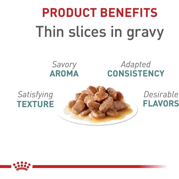Royal Canin Hairball Care Thin Slices In Gravy Wet Cat Food 3 oz can 12count225 Pound Pack of 1