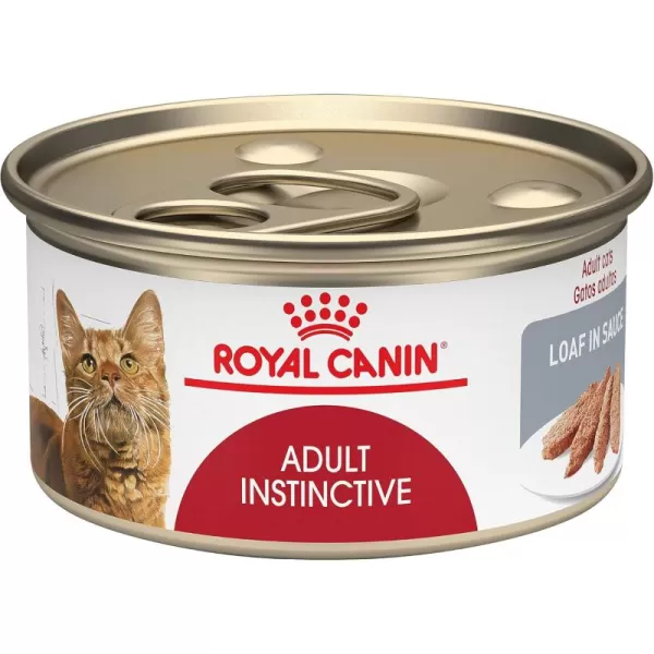 Royal Canin Adult Instinctive Thin Slices in Gravy Wet Cat Food 3 oz can 6pack3 Ounce Pack of 24