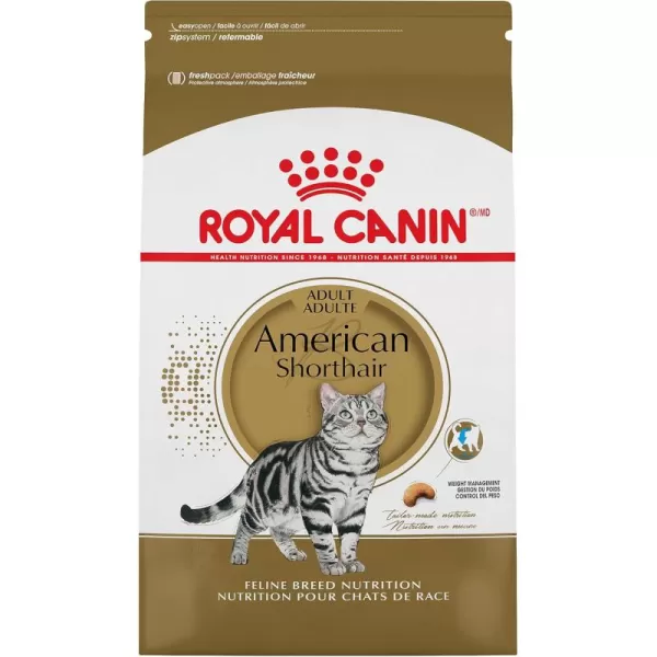 Royal Canin American Shorthair Breed Adult Dry Cat Food 55 lb bag55 Pound Pack of 1