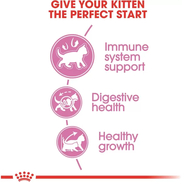 Royal Canin Feline Health Nutrition Kitten Dry Cat Food 35 lb bag