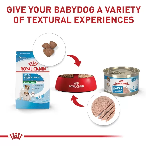 Royal Canin Size Health Nutrition Small Starter Mother ampamp Babydog Dry Dog Food 14 lb bag1 Count Pack of 24