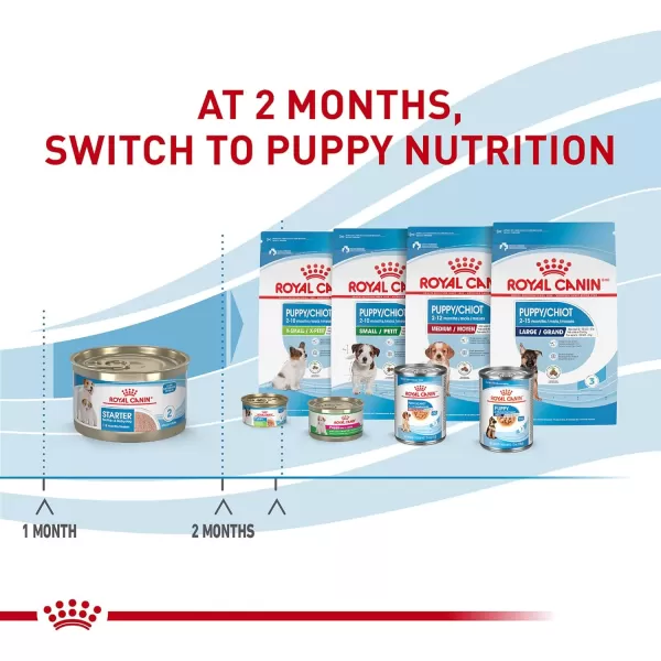 Royal Canin Size Health Nutrition Small Starter Mother ampamp Babydog Dry Dog Food 14 lb bag1 Count Pack of 24
