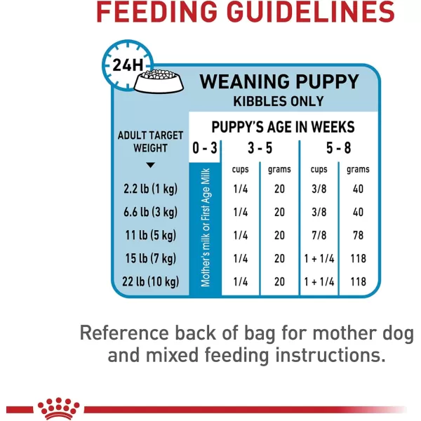 Royal Canin Size Health Nutrition Small Starter Mother ampamp Babydog Dry Dog Food 14 lb bag25 Pound Pack of 1