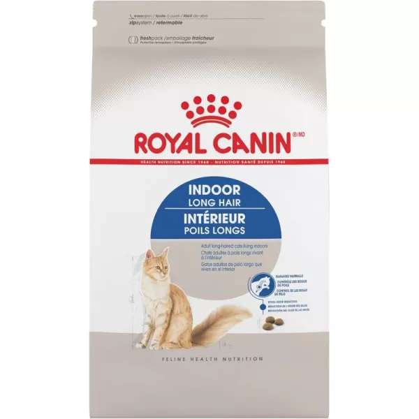 Royal Canin Indoor Long Hair Adult Dry Cat Food 6 lb bag6 Pound Pack of 1