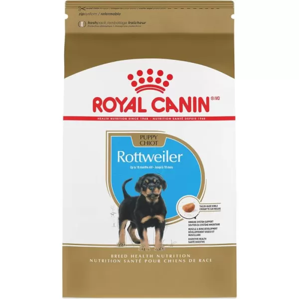 Royal Canin Rottweiler Puppy Breed Specific Dry Dog Food 30 lb bagChicken