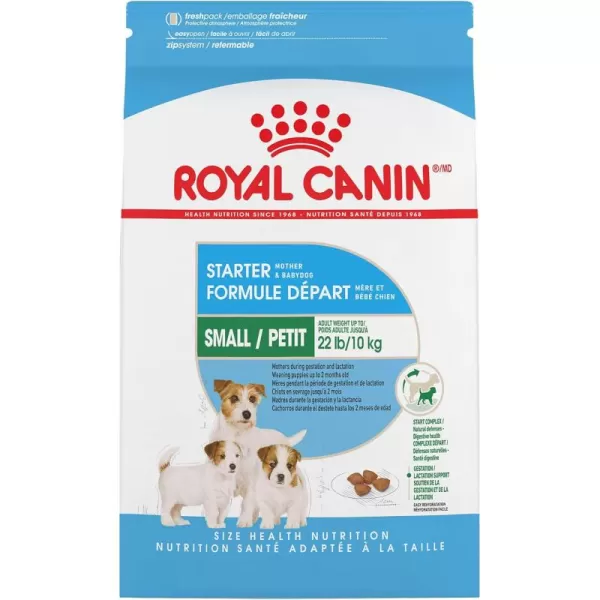 Royal Canin Size Health Nutrition Small Starter Mother ampamp Babydog Dry Dog Food 14 lb bag32 Fl Oz Pack of 1