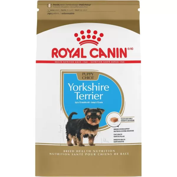 Royal Canin Yorkshire Terrier Puppy Breed Specific Dry Dog Food 25 lb bagChicken