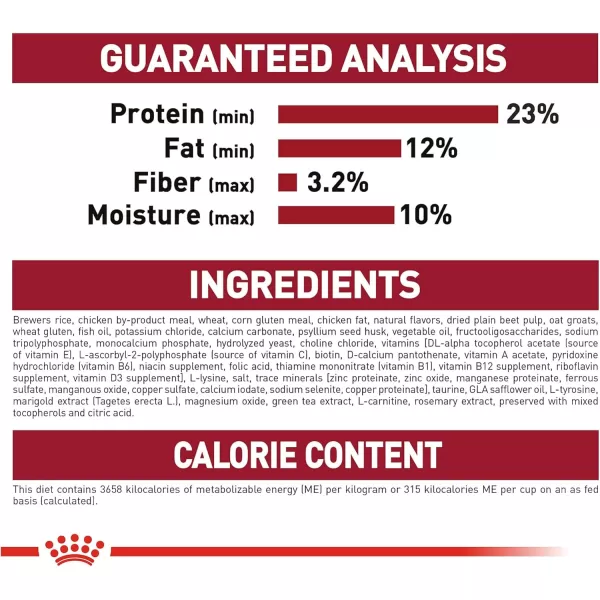 Royal Canin Medium Breed Adult Dry Dog Food 17 lb bag6 Pound Pack of 1