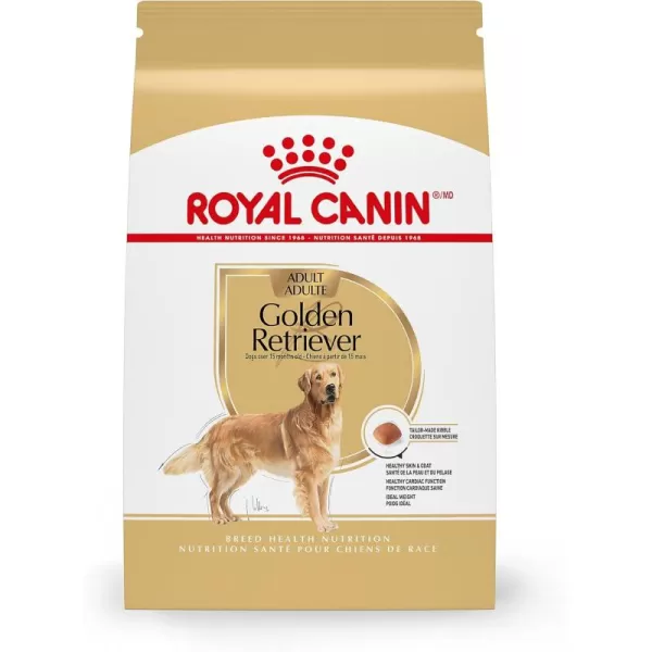 Royal Canin Golden Retriever Adult Dry Dog Food 30 lb bag30 Pound Pack of 1