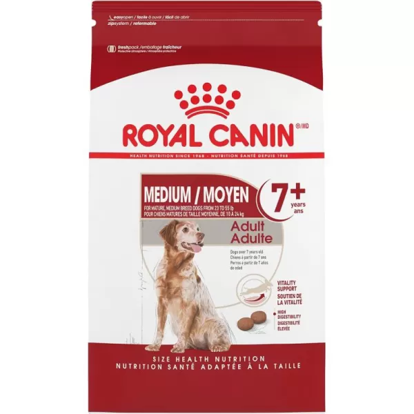 Royal Canin Size Health Nutrition Medium Adult 7 Dry Dog Food 30lb Bag30 Pound Pack of 1