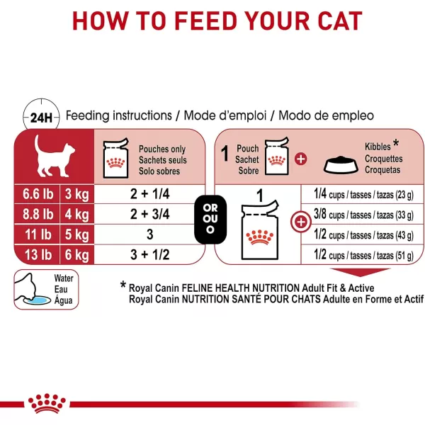 Royal Canin Adult Cat Instinctive Chunks in Gravy Wet Cat Food Pouch 3 oz pouch 12countChunks in Gravy