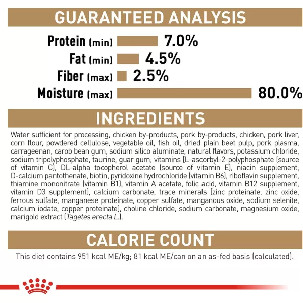 Royal Canin Yorkshire Terrier Adult Breed Specific Wet Dog Food 3 oz can 4pack3 Ounce Pack of 24