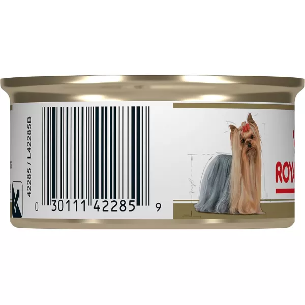 Royal Canin Yorkshire Terrier Adult Breed Specific Wet Dog Food 3 oz can 4pack3 Ounce Pack of 4