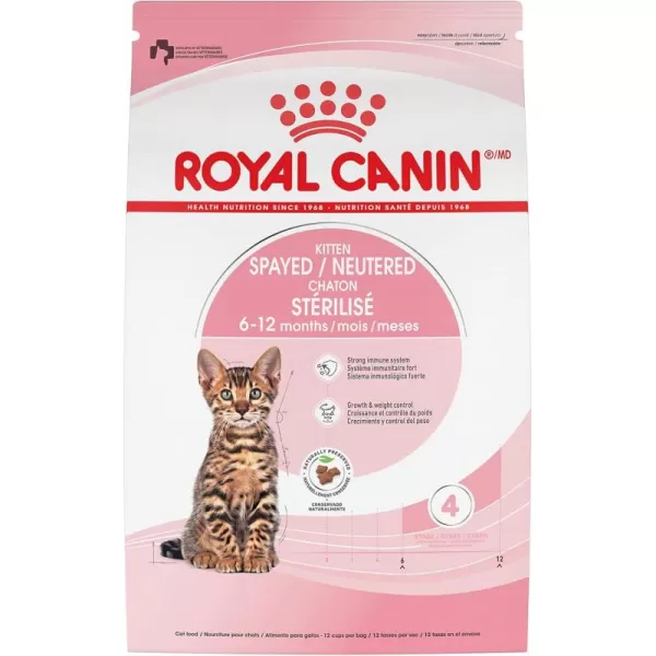 Royal Canin Feline Health Nutrition SpayedNeutered Thin Slices In Gravy Canned Cat Food 3 oz can 24count25 Pound Pack of 1