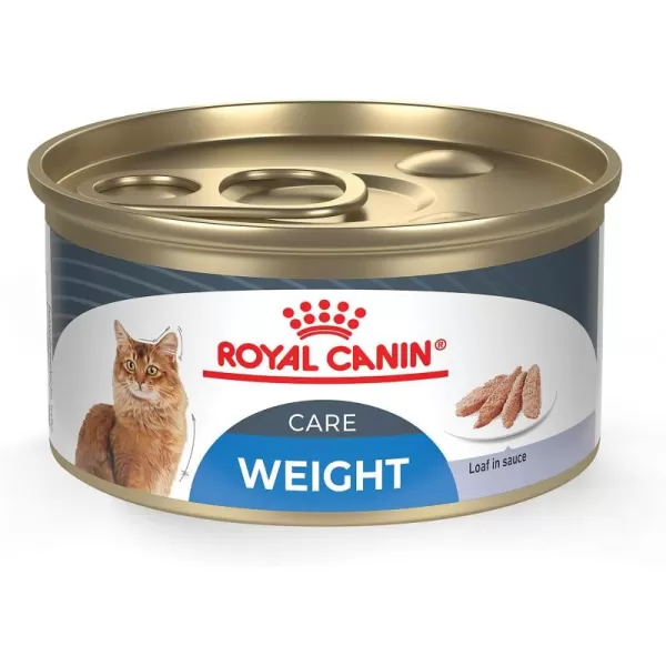 Royal Canin Feline Weight Care Loaf in Sauce Canned Adult Wet Cat Food 3 oz cans 24count