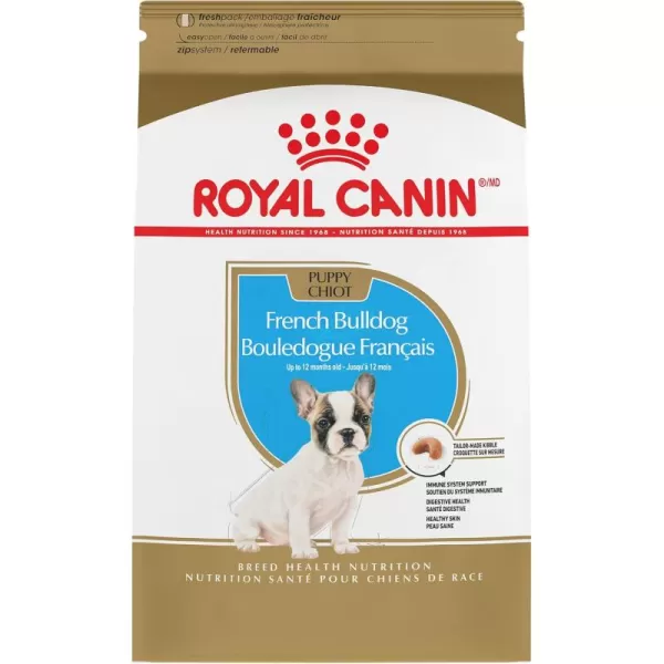 Royal Canin French Bulldog Puppy Dry Dog Food 3 lb bagChicken