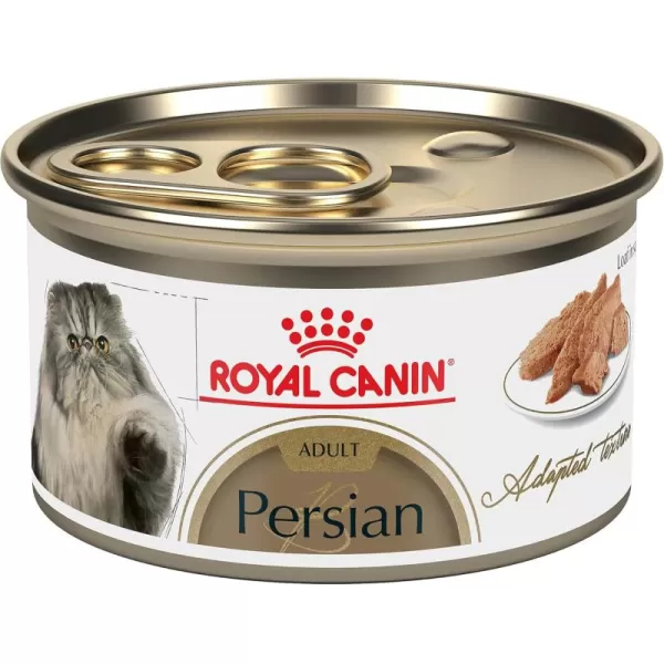Royal Canin Persian Breed Loaf in Sauce Adult Wet Cat Food 3 oz can 4pack3 Ounce Pack of 24