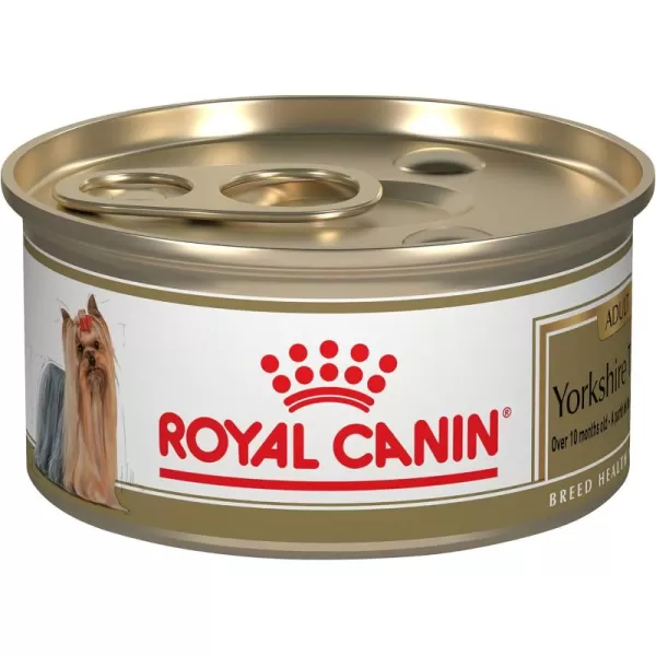 Royal Canin Yorkshire Terrier Adult Breed Specific Wet Dog Food 3 oz can 4pack3 Ounce Pack of 24