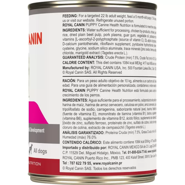 Royal Canin Canine Health Nutrition Puppy Canned Dog Food 135 oz can 6packChicken