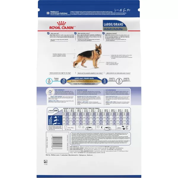 Royal Canin Large Adult 5 Dry Dog Food for Older Dogs 30 lb bag35 Pound Pack of 1