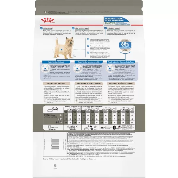 Royal Canin Small Weight Care Adult Dry Dog Food for Small Breeds 25 lb bag25 Pound Pack of 1