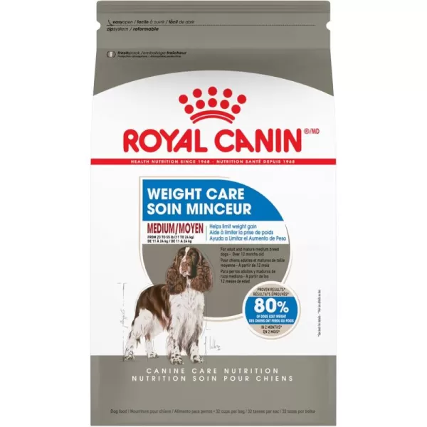 Royal Canin Medium Weight Care Adult Dry Dog Food for Medium Breeds 17 lb bag6 Pound Pack of 1