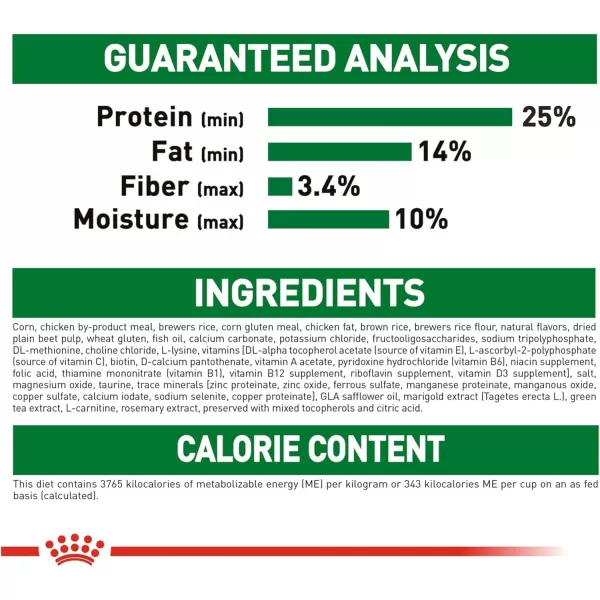 Royal Canin Small Breed Adult Dry Dog Food 25 lb bag13 piece set