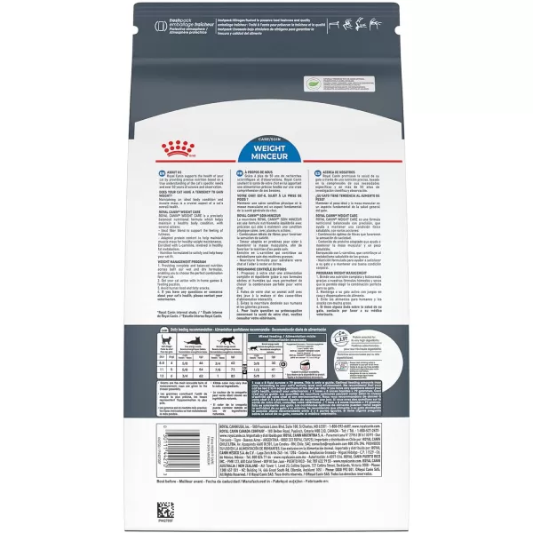 Royal Canin Feline Weight Care Adult Dry Cat Food 14 lb bag14 Pound Pack of 1