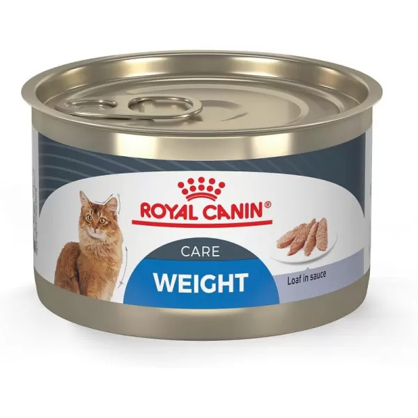 Royal Canin Feline Weight Care Thin Slices in Gravy Canned Adult Wet Cat Food 3 oz can 6pack1 Count Pack of 24