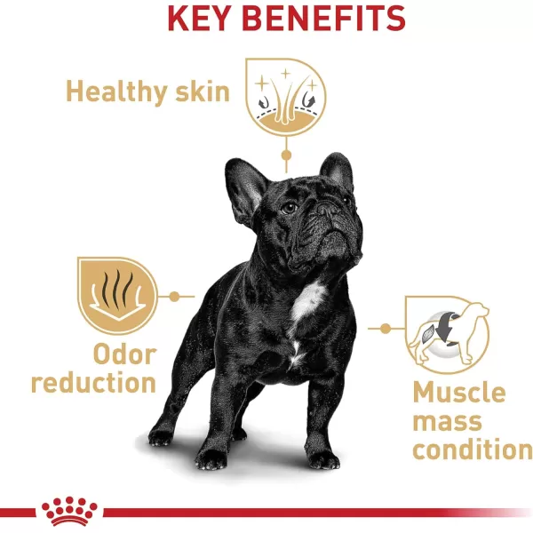 Royal Canin Breed Health Nutrition French Bulldog Adult Dry Dog Food 17 lb bagChicken